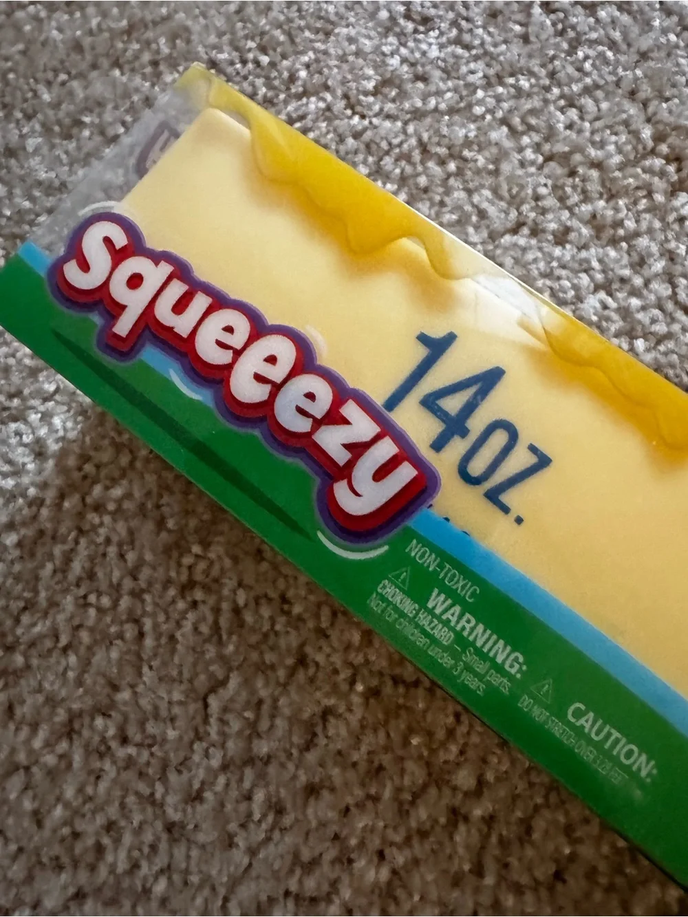 NWT Salted Butter Yellow Squishy